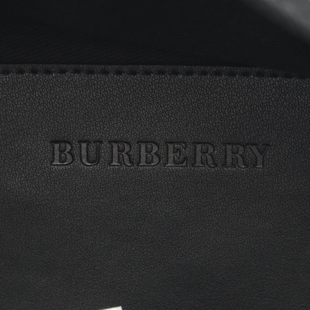 Burberry Sony Bum Bag ECONYL logo nylon leather waist black - Picture 4 of 8